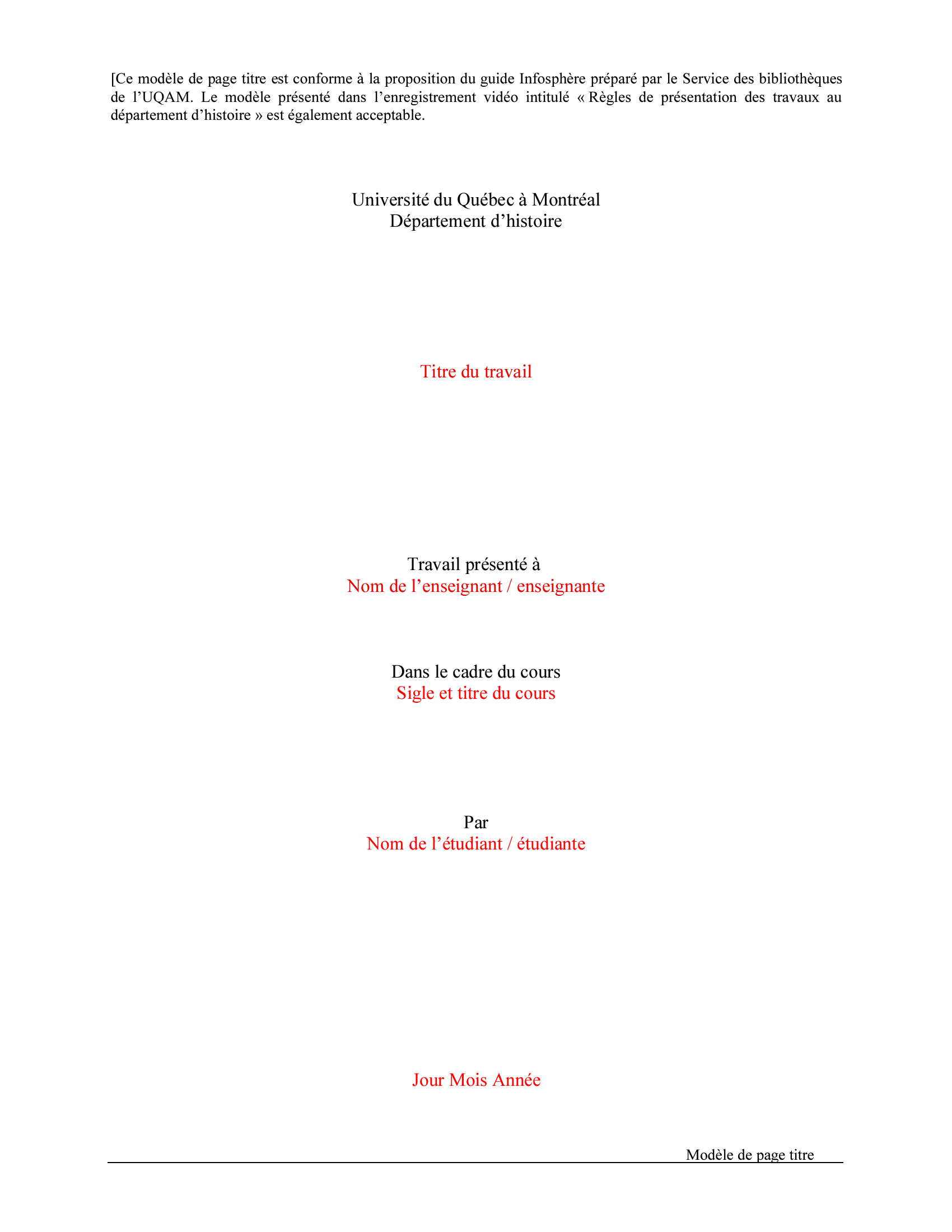 Modèle de page titre (image)